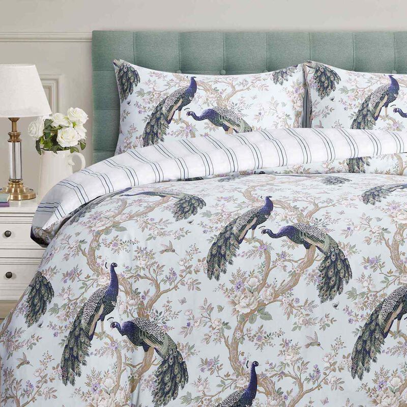 Laura Ashley Belvedere Stripe Quilt Cover Set image number 3