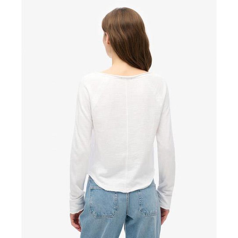 Superdry Long Sleeve French Terry Top image number 1