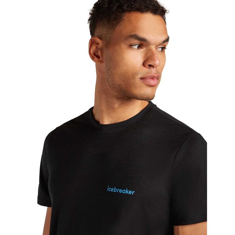 Icebreaker M Merino 150 Tech Lite SS Tee IB Wordmark image number 2