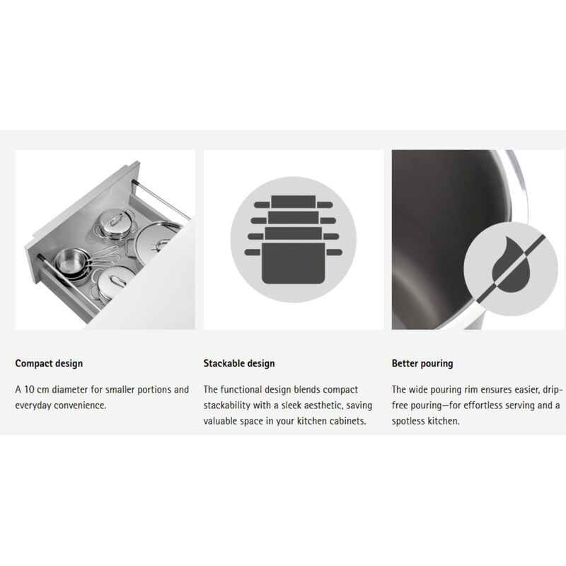 WMF High Casserole 1L 12cm image number 1