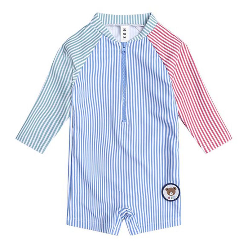 Huxbaby Spliced Stripe Swimsuit Shortie image number 0