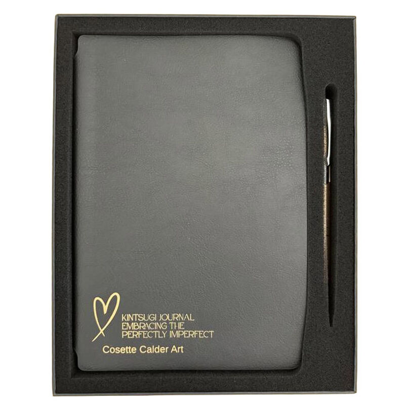 Cosette Calder Art Kintsugi Lined Journal and Pen Gift Box image number 0