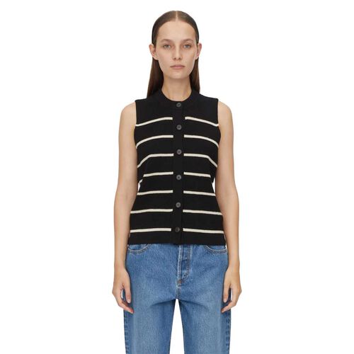 Camilla and Marc Gale Button Up Sleeveless Cardigan