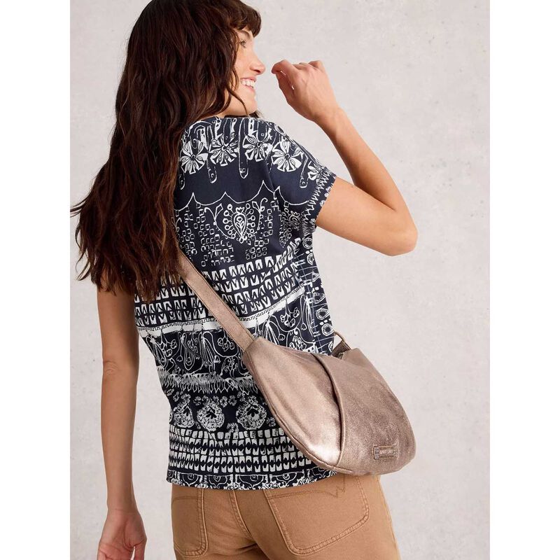 White Stuff Nelly Notch Neck Tee image number 1