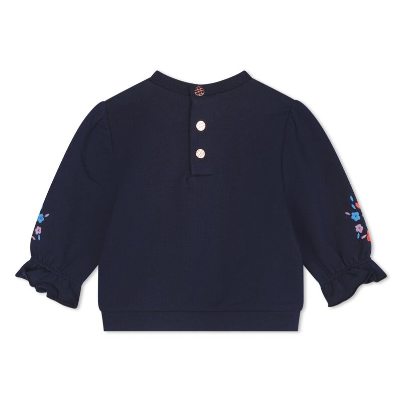 Carrement Beau Flower Emb Sweatshirt 2Y - 3Y image number 1