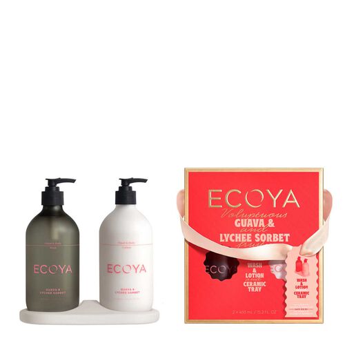 ECOYA Bathroom Gift Set Guava & Lychee Sorbet
