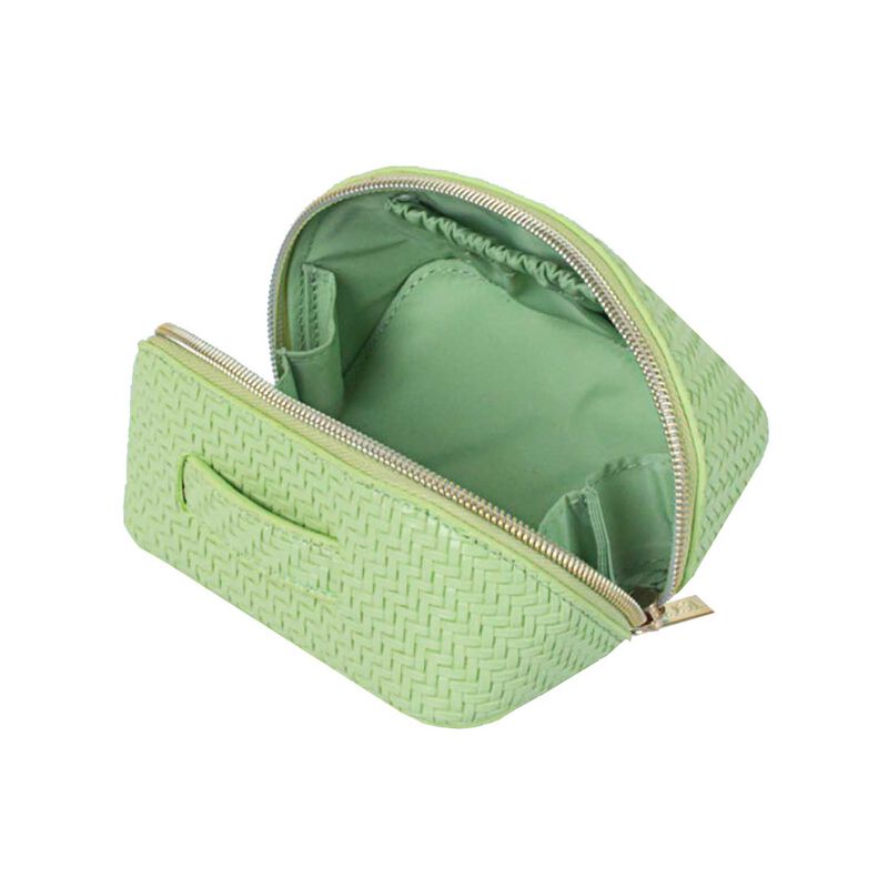 Tonic Herringbone Beauty Bag Small Pistachio image number 2