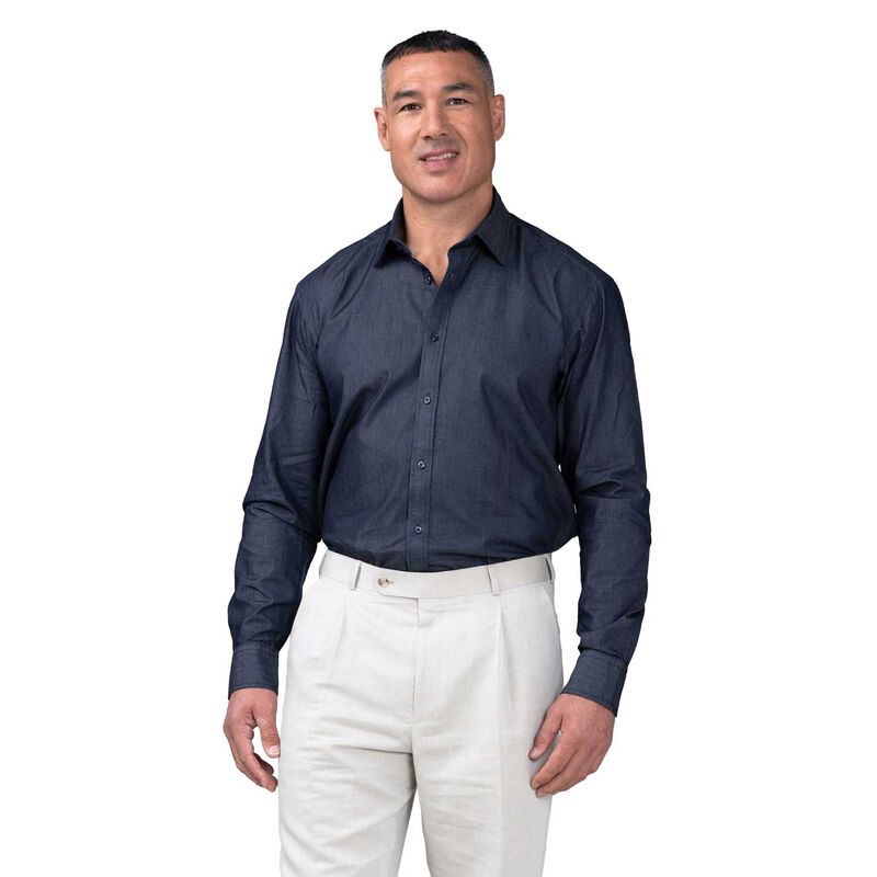 Rembrandt London Kaihara Japanese Denim Shirt image number 0