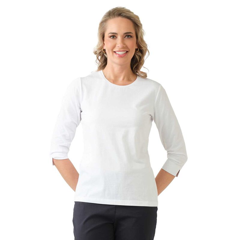B Essentials 3/4 Sleeve Tee image number 24