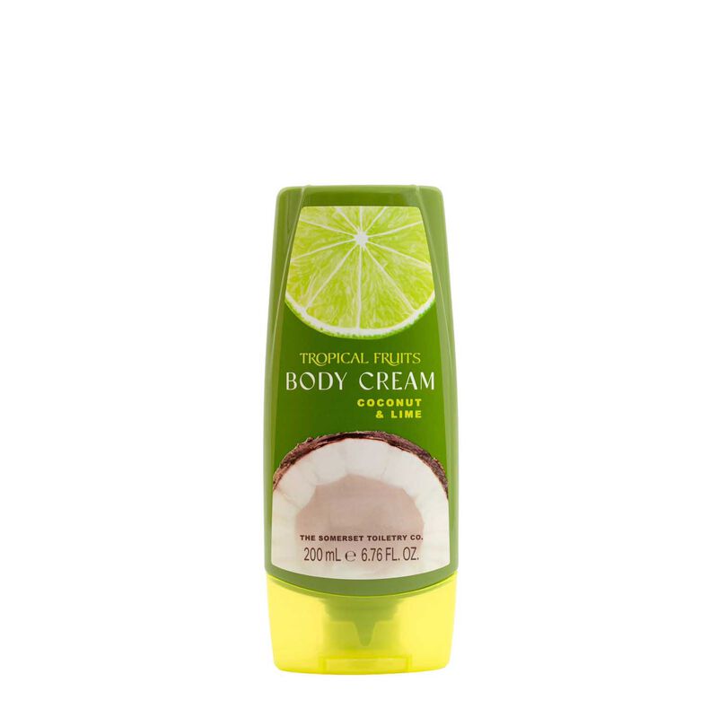 Tropical Fruits Coconut & Lime Body Cream 200ml image number 0