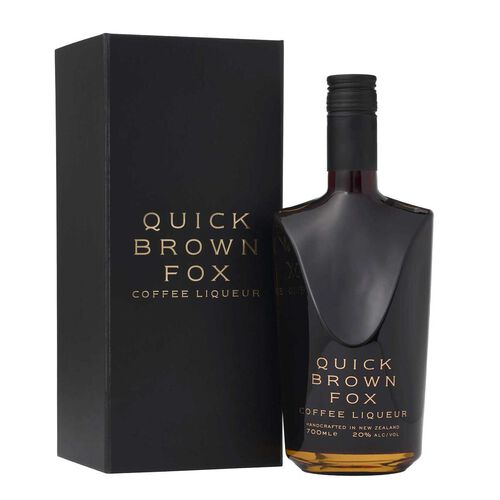 Quick Brown Fox Coffee Liqueur 700ml Gift Boxed