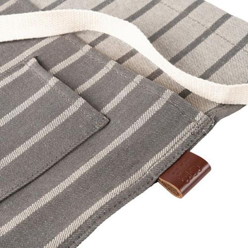 Burgon & Ball Sophie Conran Waist Apron Grey image number 1