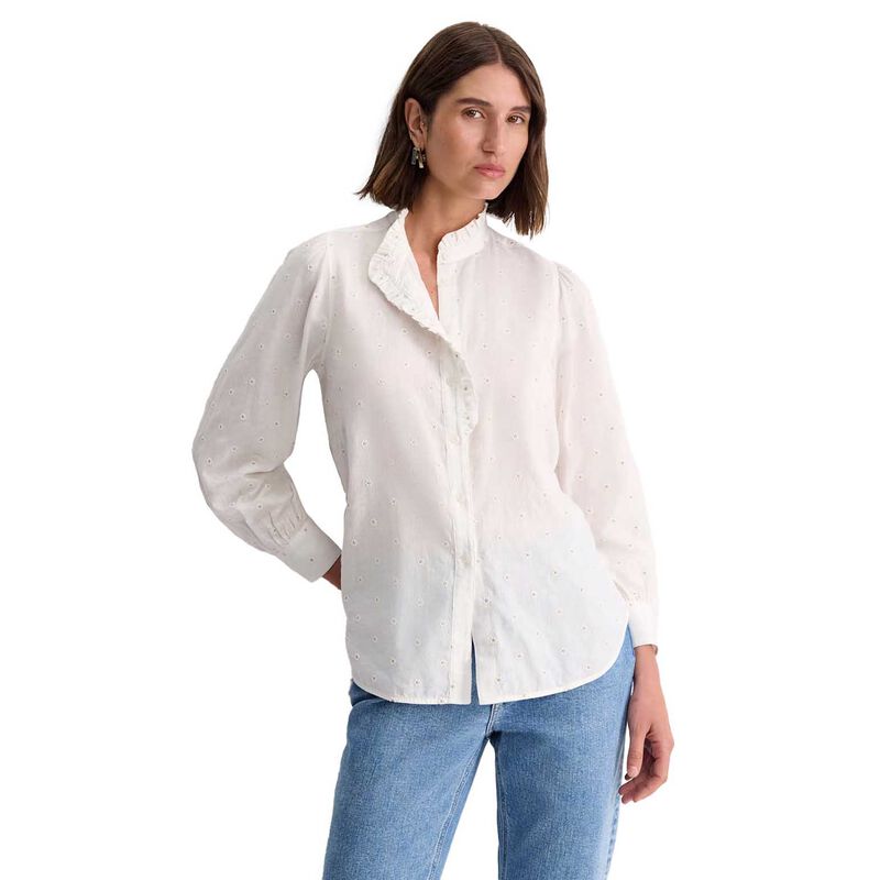 Sportscraft Emma Embroidery Blouse image number 0