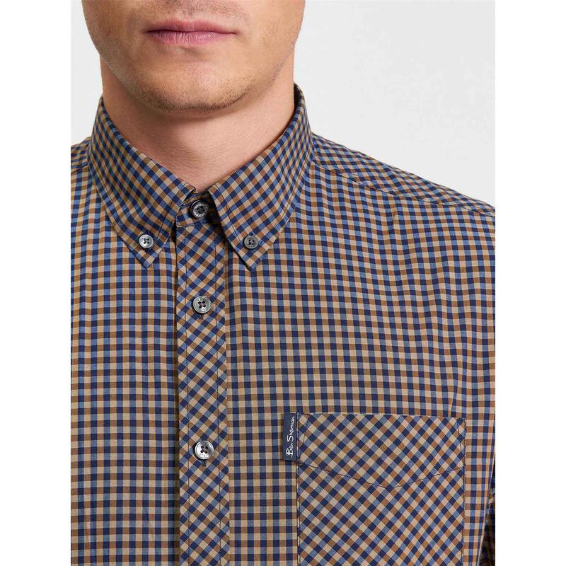 Ben Sherman Short Sleeve Signature Gingham Shirt image number 2
