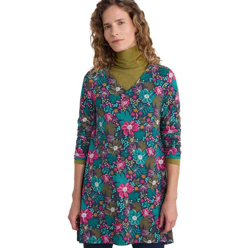 Seasalt Cornwall Sea Cruise Tunic Winter Camellia Mix