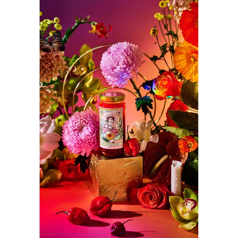 Apostle Saint Valentine - Lavender & Rosemary Hot Honey 320g image number 1