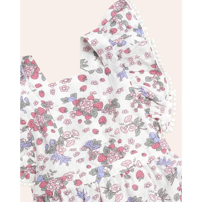 Huxbaby Strawberry Garden Playsuit image number 2