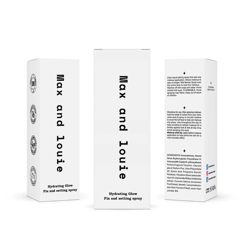 Max and Louie Glow and Hydrate Fixing Spray image number 1