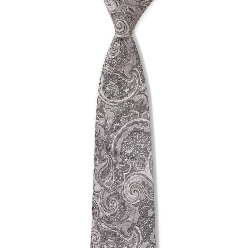 Joe Black Jb Tonal Paisley 7.5Cm Tie image number 13