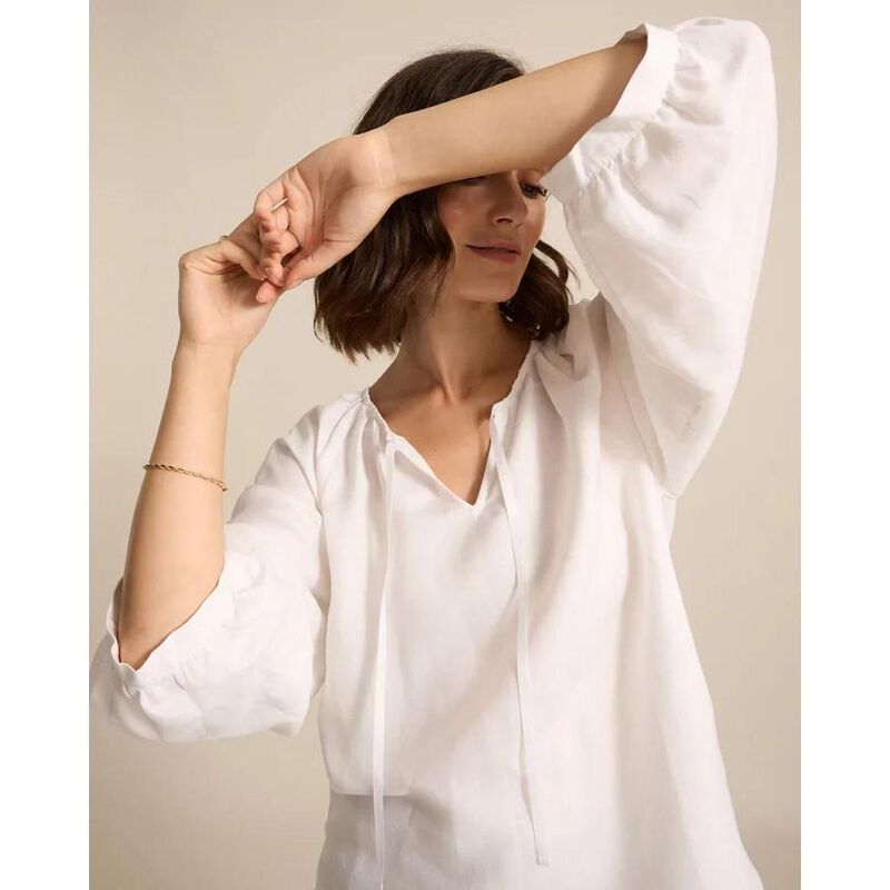 Marco Polo Raglan Slv Peasant Top image number 1