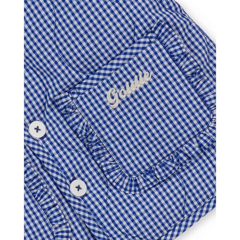 Goldie + Ace Wild Strawberry Gingham Padded Jacket image number 3