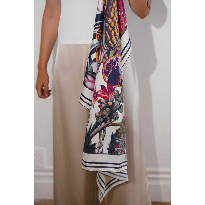 Artifact Pomona Lux Sqaure Silk Scarf image number 3
