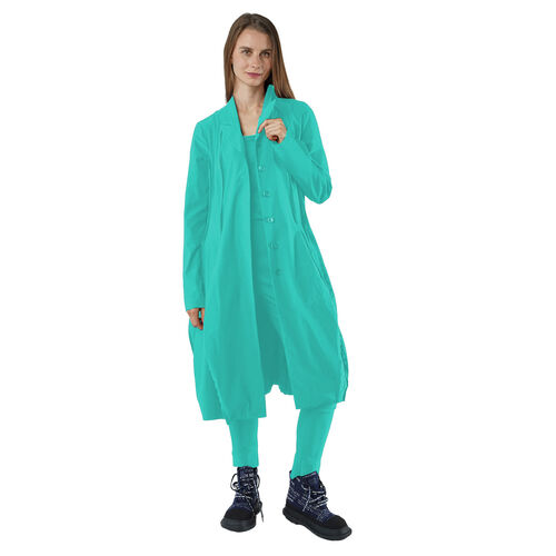 Rundholz Panelled Long Button Up Coat