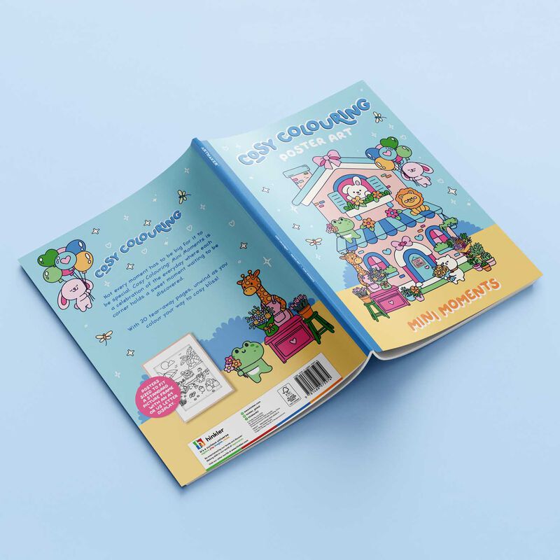 Hinkler&nbsp; Cosy Colouring Poster Art image number 2