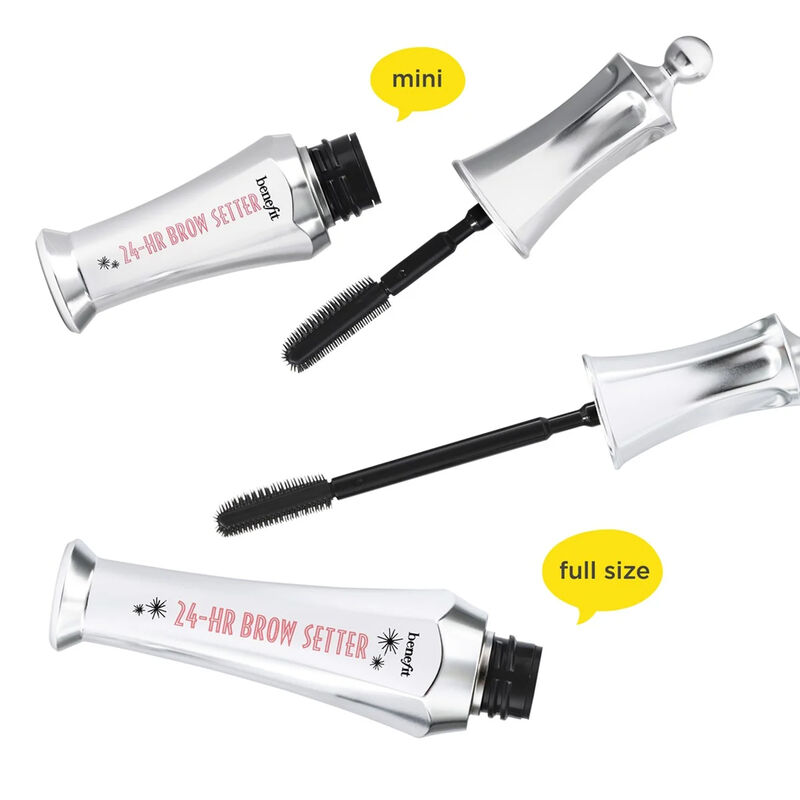 benefit 24-Hour Brow Setter Clear Brow Gel Travel Size Mini image number 2