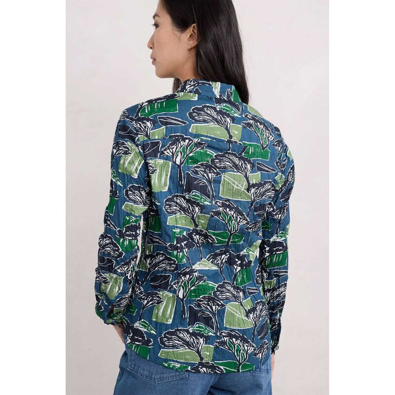 Seasalt Cornwall Larissa Shirt Sketchbook Trees Sea Cave image number 1