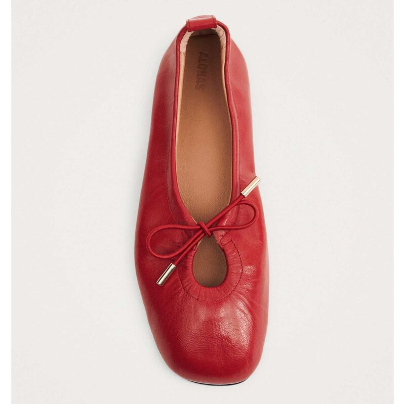 Alohas Rosalind Leather Ballet Flat image number 3
