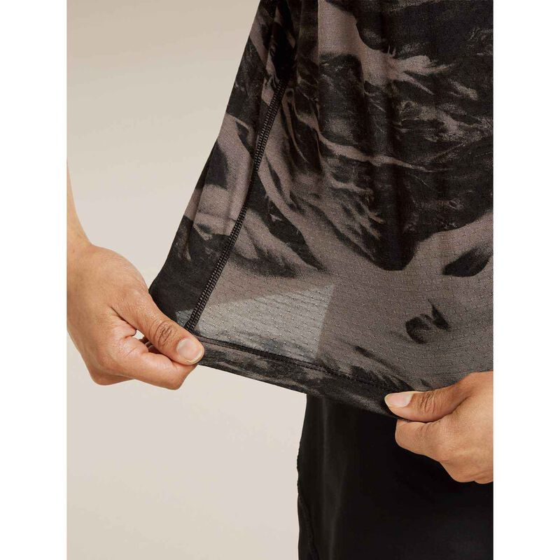 Icebreaker W Merino Blend 125 Cool-Lite Speed Tank Motion AOP image number 2