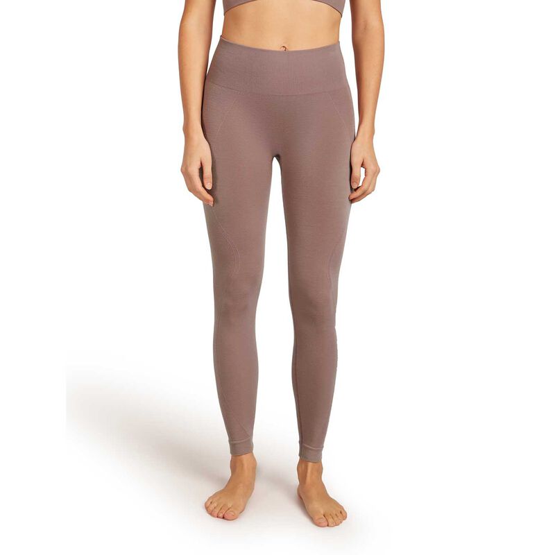 Icebreaker Womens Merino Seamless Active 25in Tights image number 4