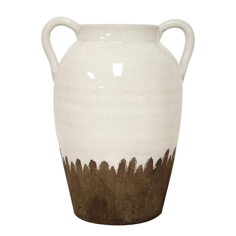 French Country Blanc Urn Large image number 0
