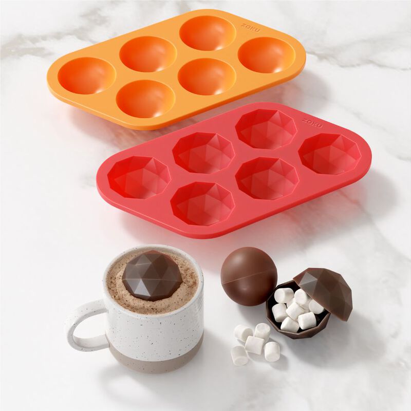 Zoku Chocolate Bomb Mold Set of 2 image number 1