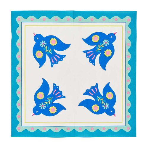 Annabel Trends Paper Napkins - Fiesta Bird 20Pcs