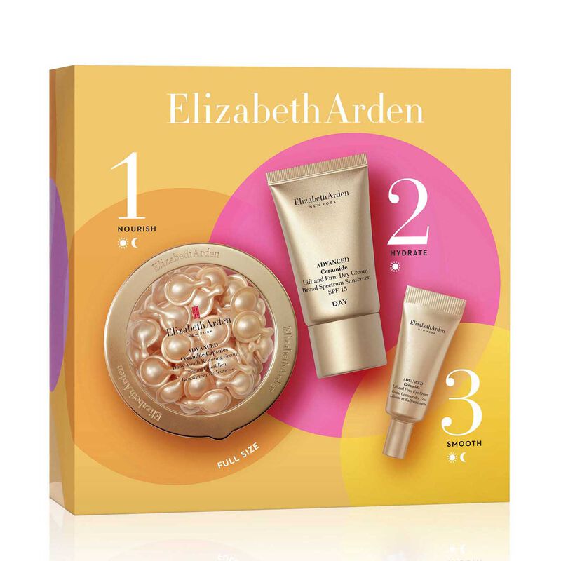 Elizabeth Arden Twist & Lift Trio Advanced 60Pc Capsules Gift Set Mday 2025 image number 1