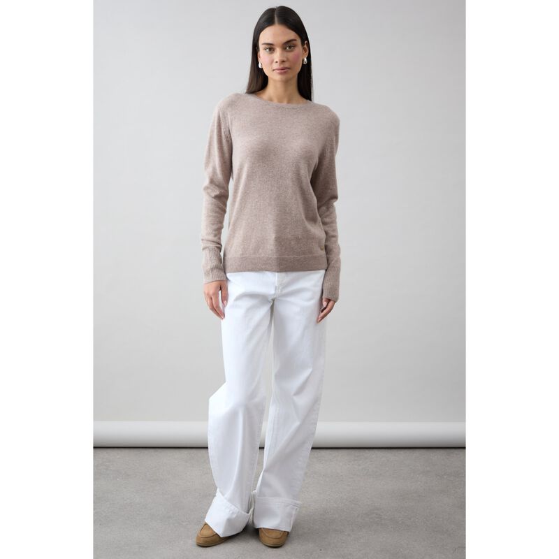 Mia Fratino Essentials Slim Crew image number 3