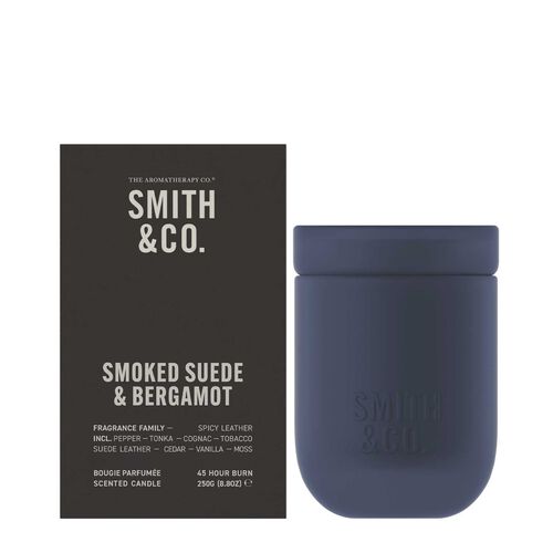 Smith & Co. Candle 250g - Smoked Suede & Bergamot