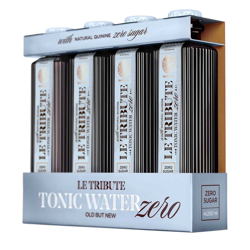 Le Tribute Zero Tonic Water Pack 4 x 200ml image number 0