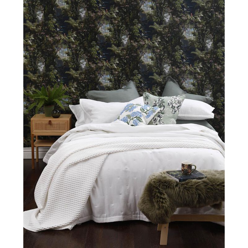 MM Linen Laundered Linen Bedspread Set image number 9