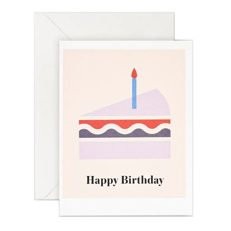 Lettuce Card Happy Birthday Cake image number 0