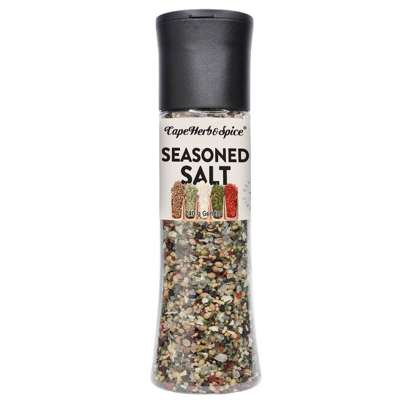 Cape Herb & Spice Seasoned Salt Giant Grinder 240g image number 0