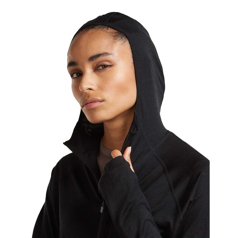 Icebreaker W 150 MerinoFine Ace LS Zip Hoodie UPF image number 2