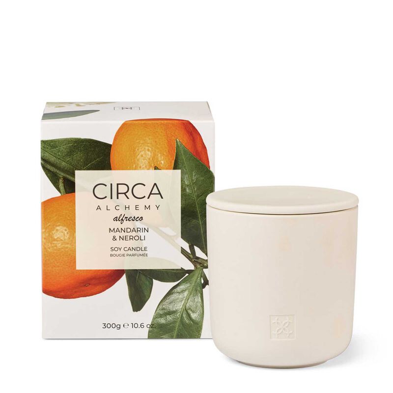 CIRCA Alchemy Mandarin & Neroli Soy Candle 300g image number 0