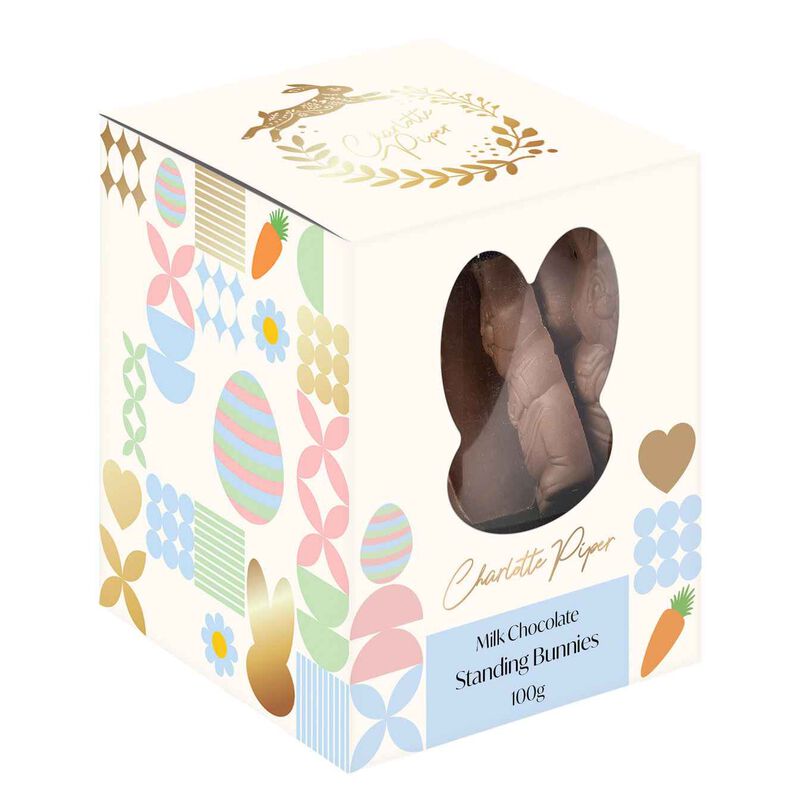 Charlotte Piper Box Easter Treats - Milk Chocolate 100g image number 0