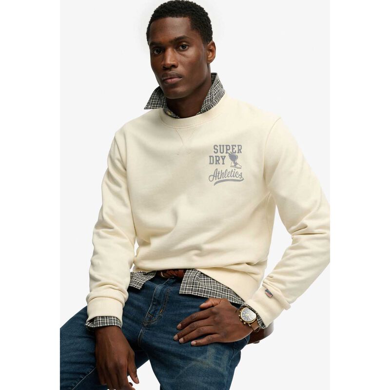 Superdry Athletic Essential Crew image number 2