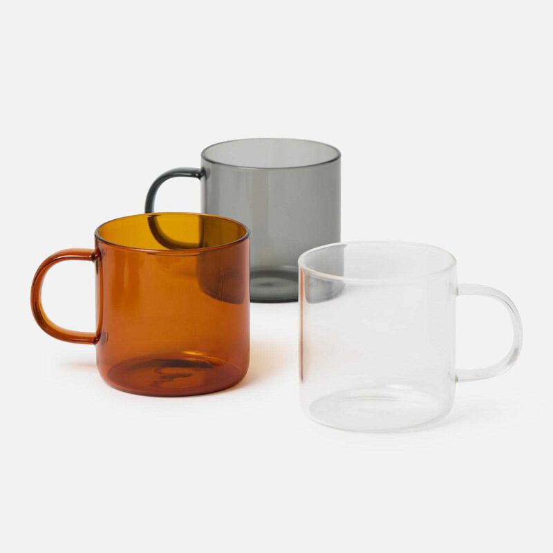 Città Glass Mug Set/4 300ml - Charcoal image number 1