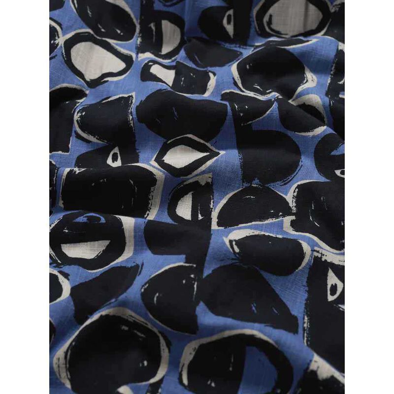 Seasalt Cornwall Brouse Dress Pebble Monoprint Mussel image number 2