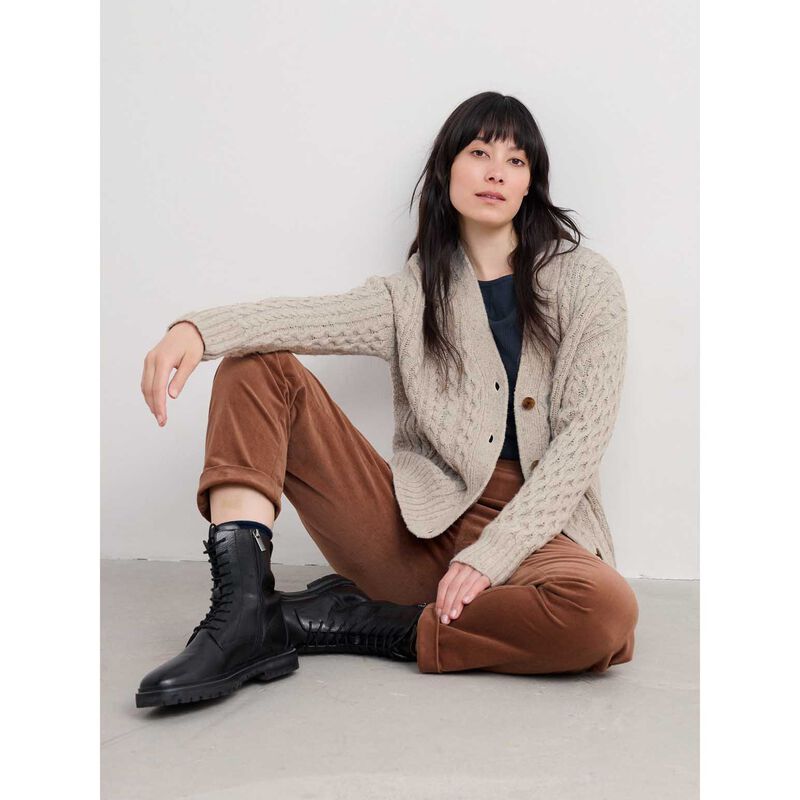 Seasalt Cornwall Newlyn Cardigan Aran image number 2